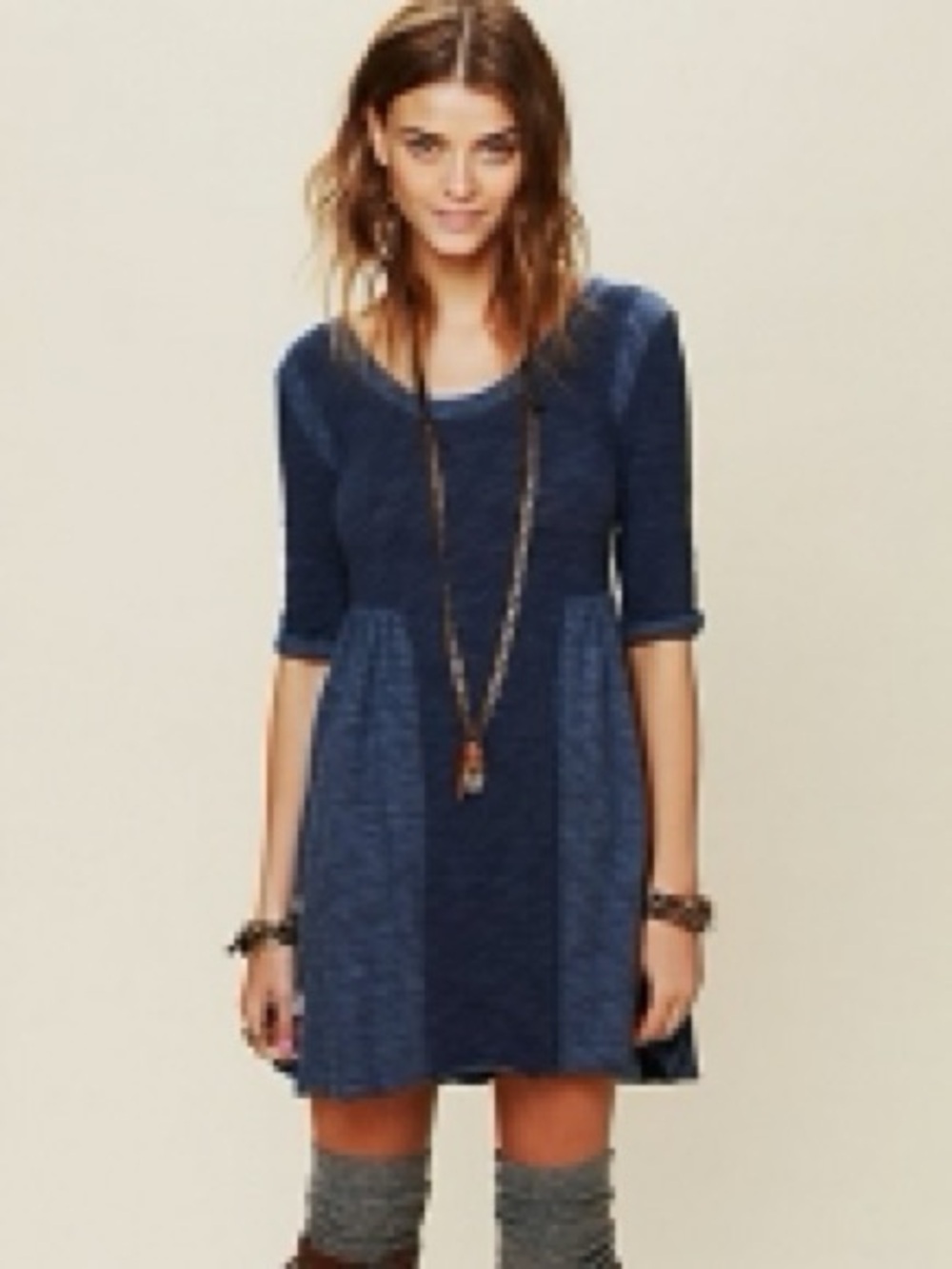 Free People Beach | "Good Morning Sunshine" Blue dress, M